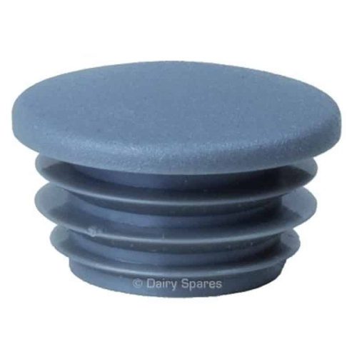 Galvanised tube hand rail plastic end cap (various sizes)