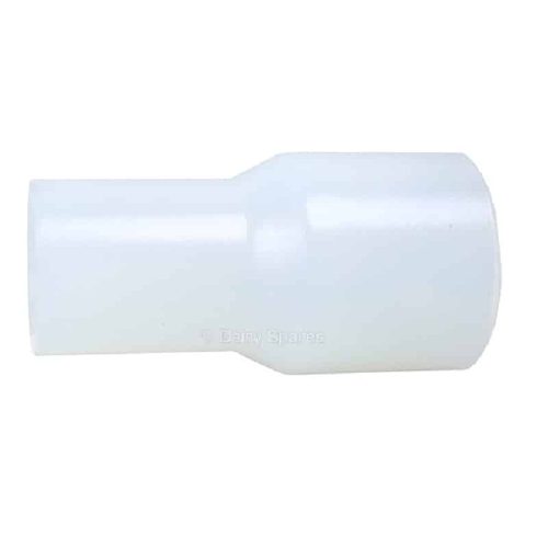 Clear silicone straight reducer 50mm to 40mm