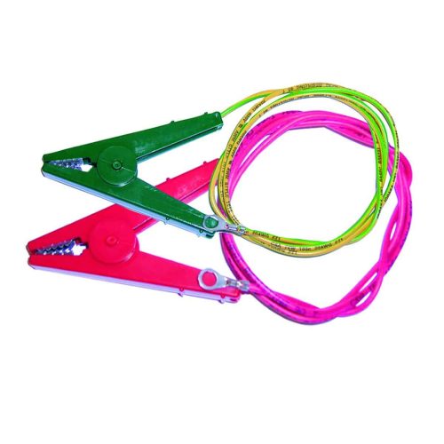 Rutland earth & fence leads incl croc clips