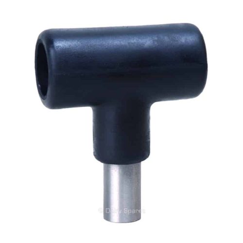 Rubber reducer tee s/s branch 32mm to 16mm