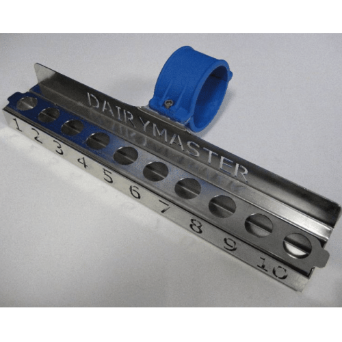 Dairymaster milk meter sample bottle rack 1-10