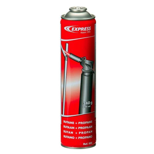 Express gas refill for udder hair remover