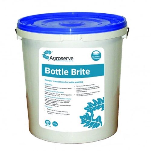 Agroserve Bottle Brite Concentrated Cleaning Powder - 20kg