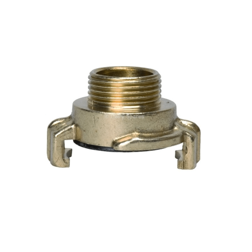 Geka Bayonet Brass External Male Coupling