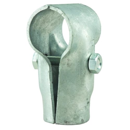 Galvanised tubular tee clamp (2 part)
