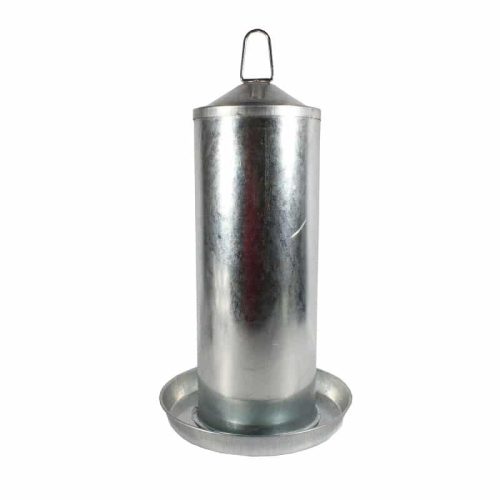 Galvanised poultry drinker (5lt)